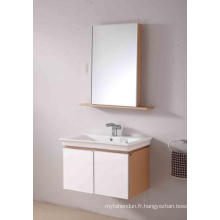 Salle de bains armoire nouvelle mode embossage armoire design salle de bains vanité salle de bains meubles salle de bains miroir armoire (V-14170)